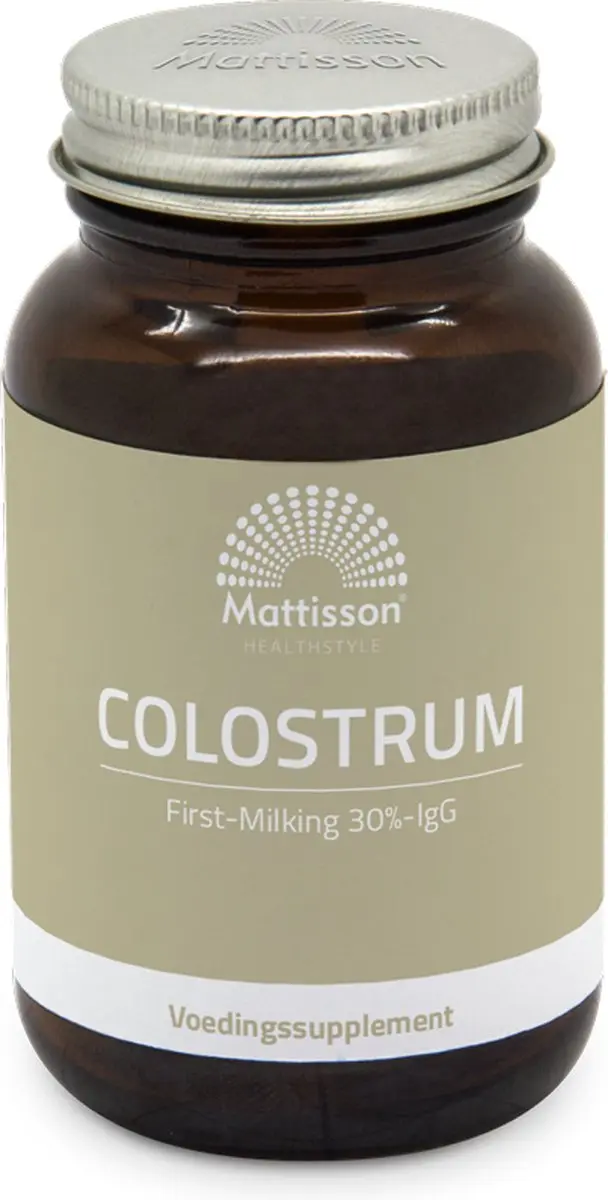 Mattisson Colostrum 30% IgG Voedingssupplement 90 Capsules