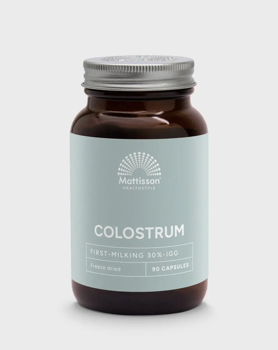 Mattisson Colostrum 30% IgG Voedingssupplement 90 Capsules