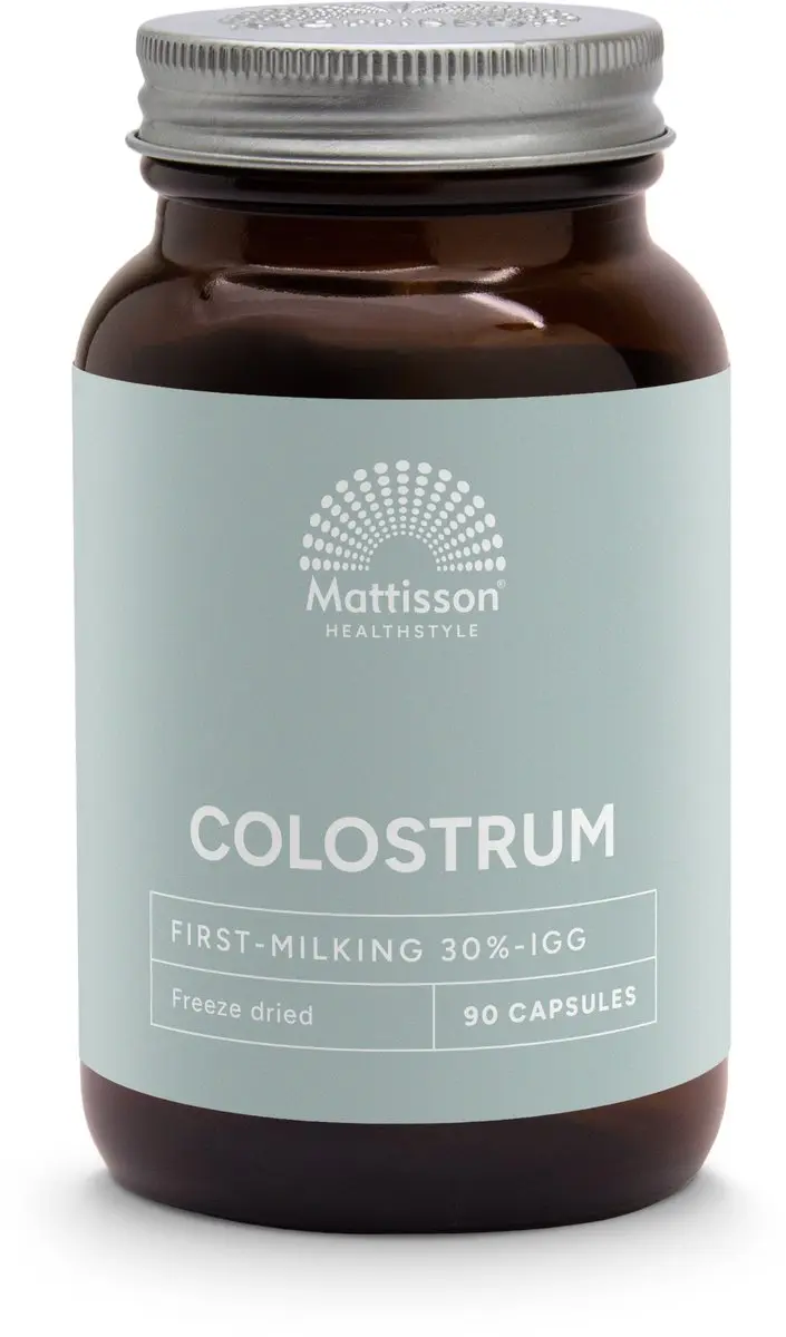 Mattisson Colostrum 30% IgG Voedingssupplement 90 Capsules