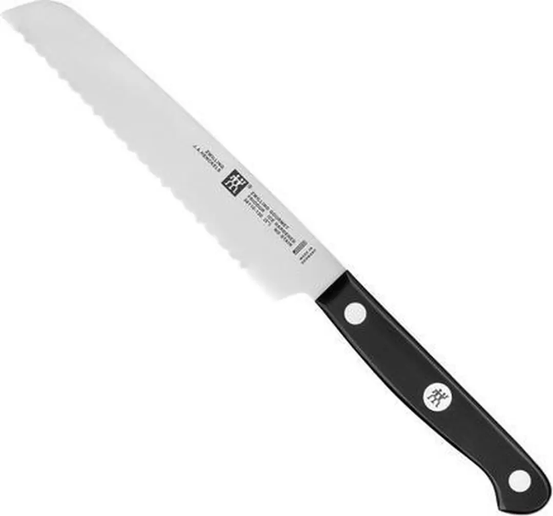 Zwilling Gourmet Universeel Mes 13cm - Zwart/Zilverkleurig