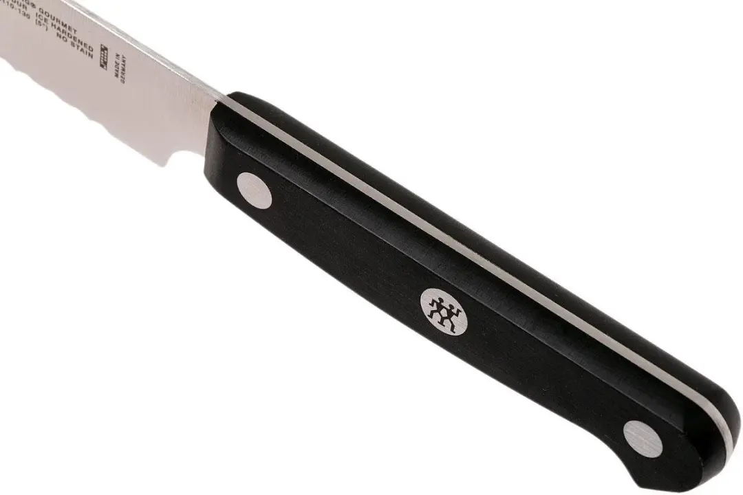 Zwilling Gourmet Universeel Mes 13cm - Zwart/Zilverkleurig