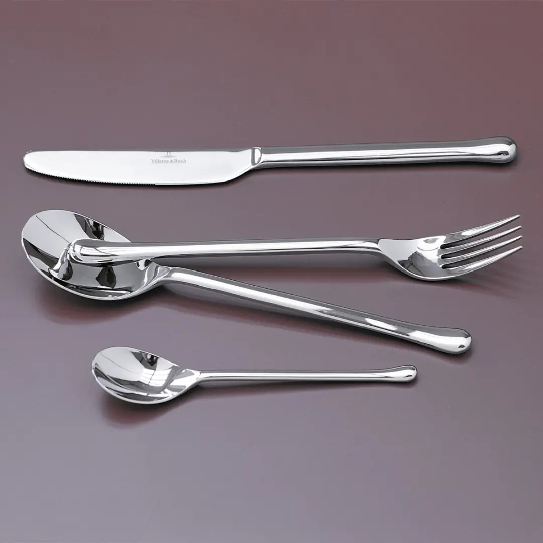 Villeroy & Boch Udine Tafelmessen - 6 Stuks - Zilver
