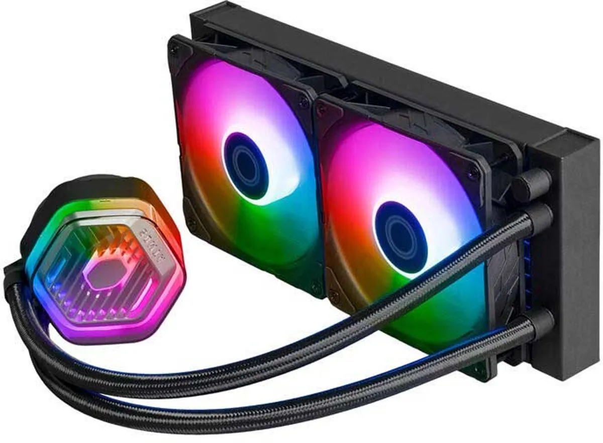 Cooler Master MasterLiquid 240 Atmos MLX-D24M-A25PZ-R1 - 2x 120mm - Zwart - afbeelding 6 van 6
