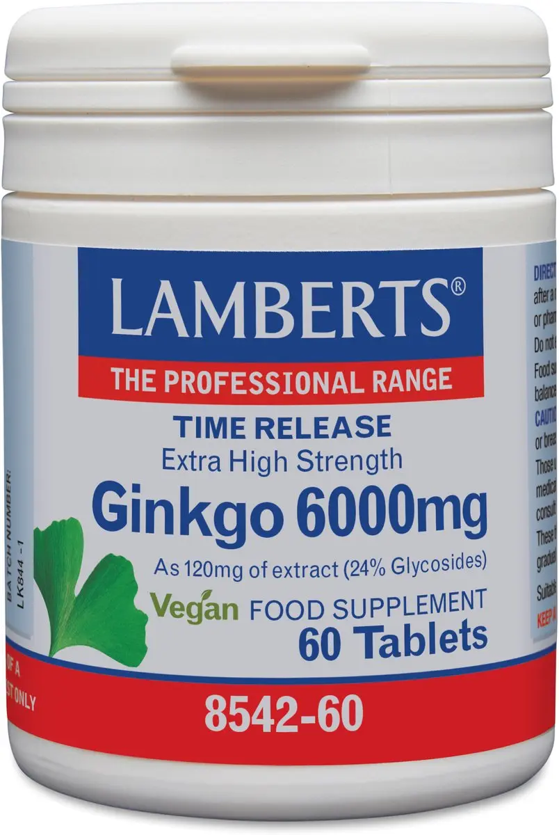 Lamberts Ginkgo 6000mg 60 Tabletten