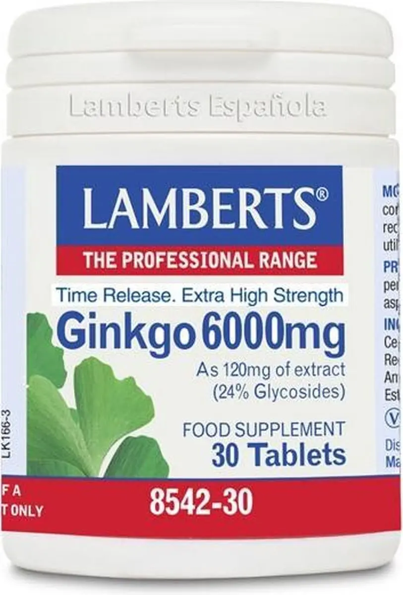 Lamberts Ginkgo 6000mg 60 Tabletten