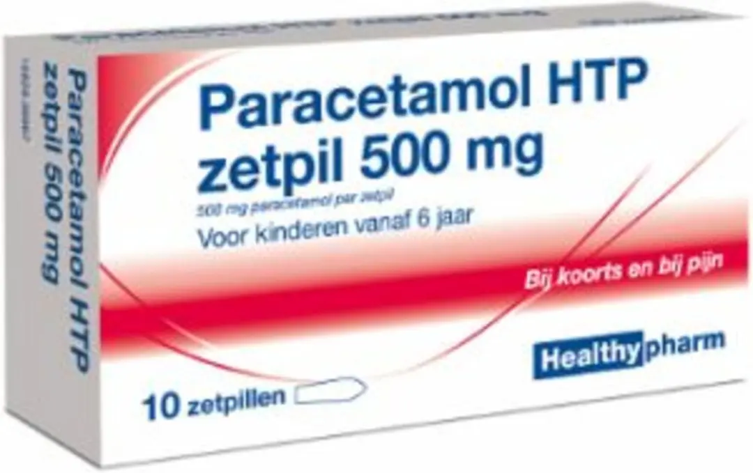 Healthypharm Paracetamol 500mg Zetpillen