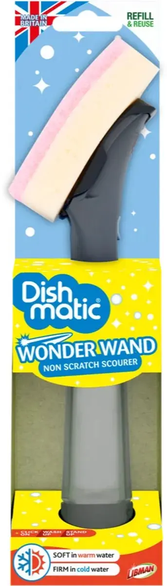 Dishmatic Wonder Wand Vulbare Schoonmaakspons