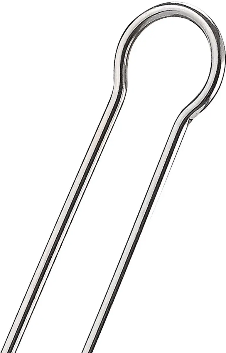 Westmark Siliconen Kook- en Deegspatels 22,5/28,5cm - 2 Stuks - Rood/Zilver