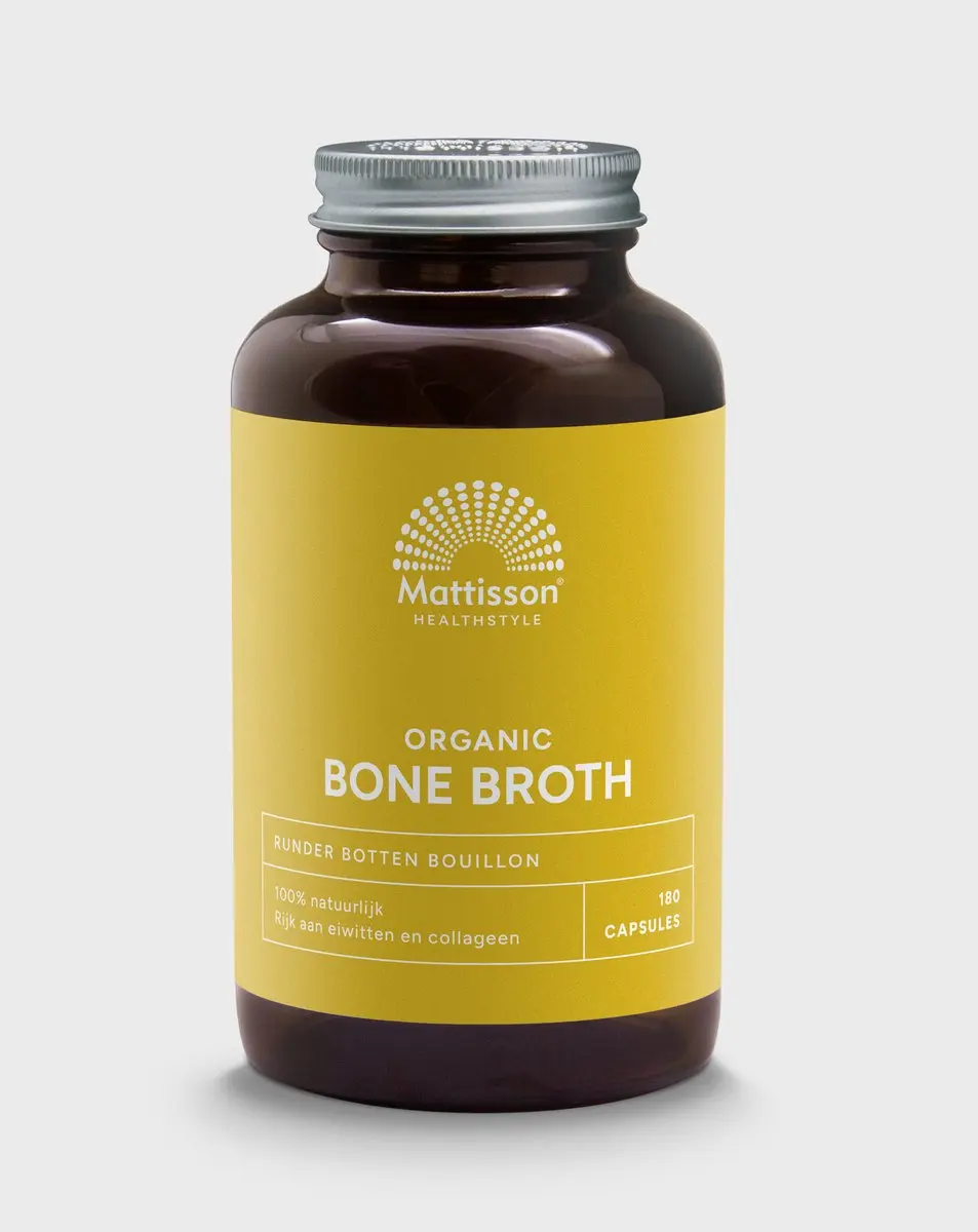 Mattisson Biologische Bone Broth 180 Capsules