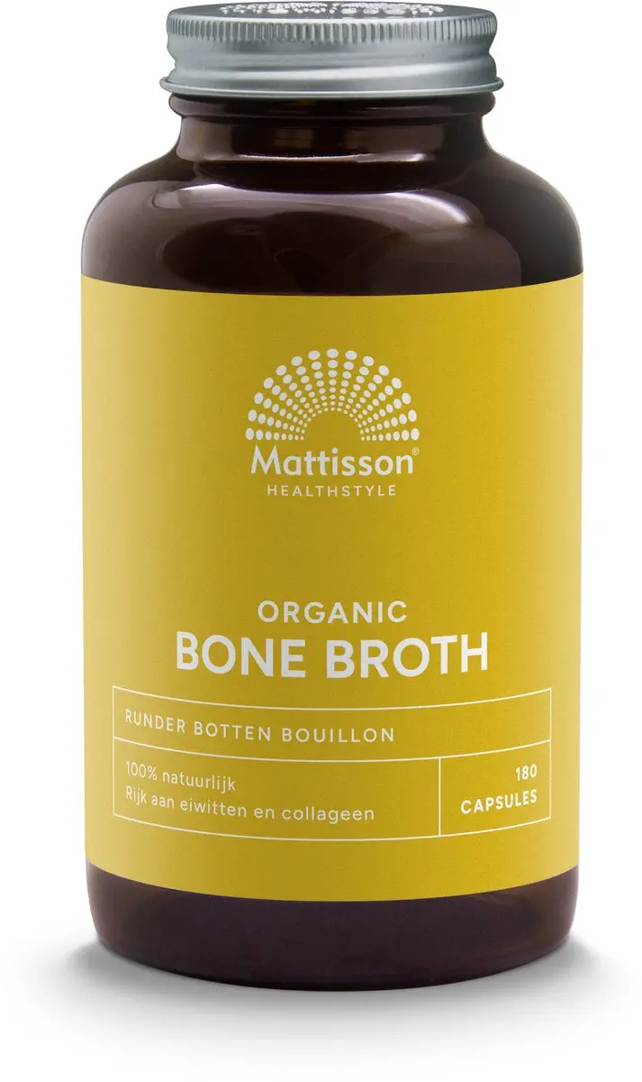 Mattisson Biologische Bone Broth 180 Capsules