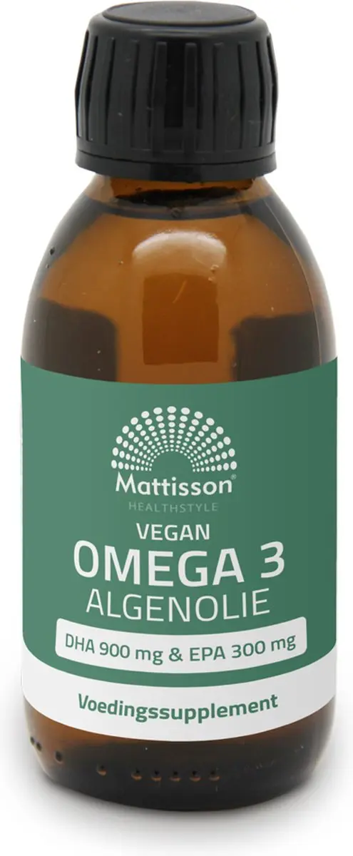 Mattisson Vegan Algenolie Omega 3 1200mg - 150ml