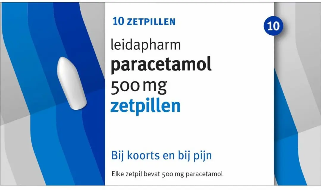 Leidapharm Paracetamol 500mg Zetpillen