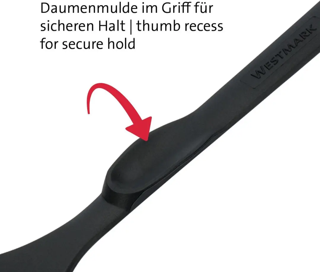 Westmark Flonal Plus Spatels 28cm - Hittebestendig 270°C - Zwart