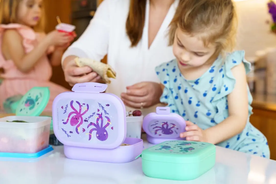 Amuse Brooddoos Sea Life - 0,5L - Lila