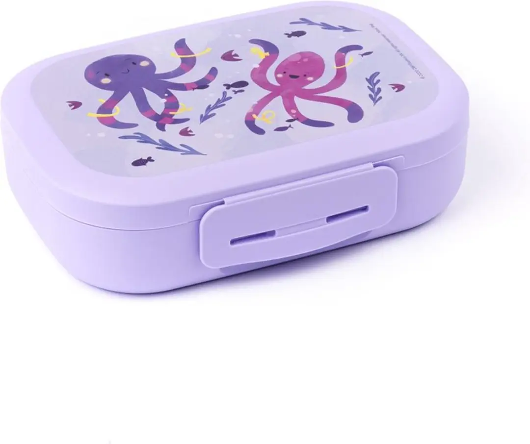 Amuse Brooddoos Sea Life - 0,5L - Lila