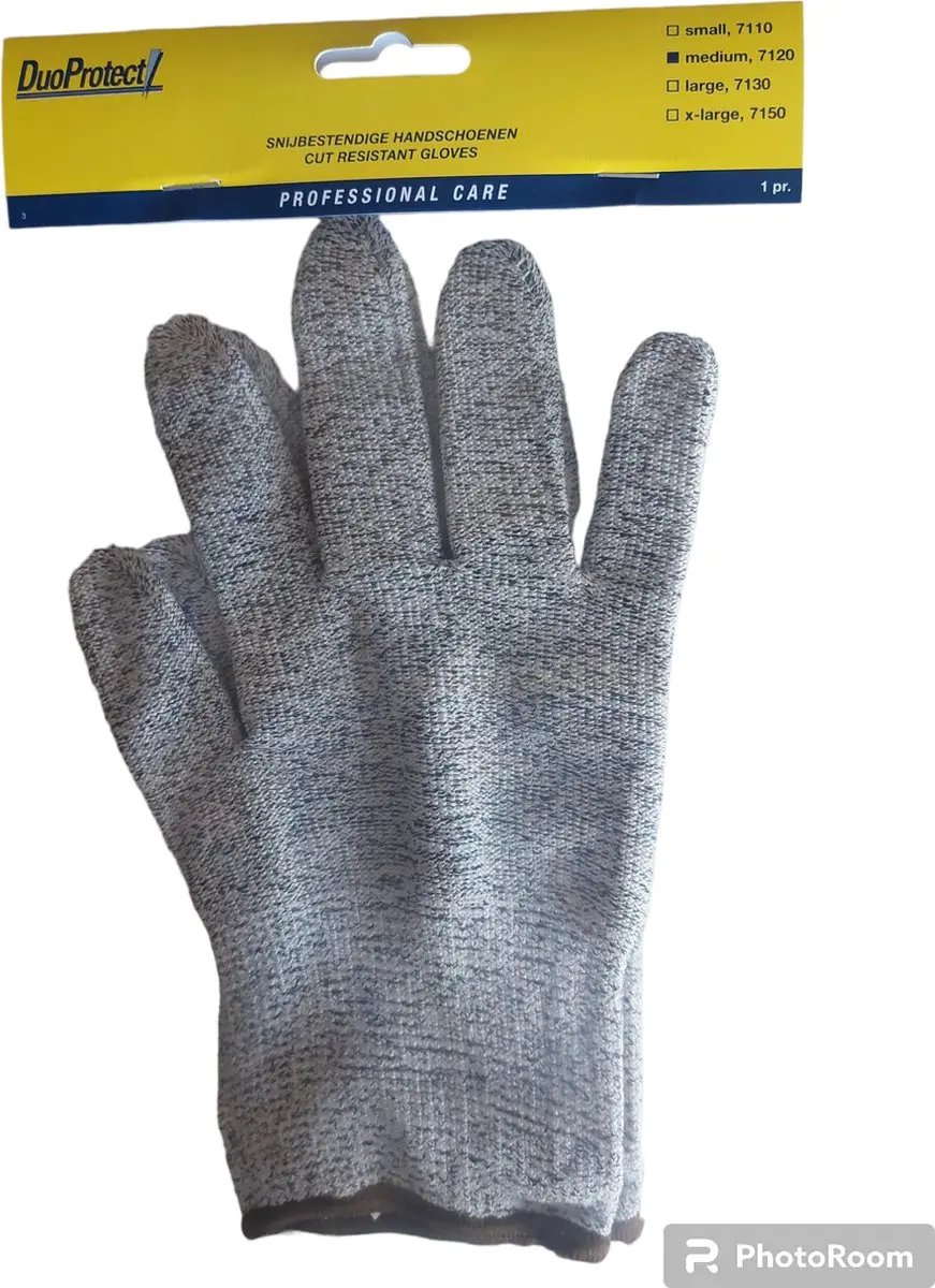 Duoprotect Snijbestendige Handschoen M