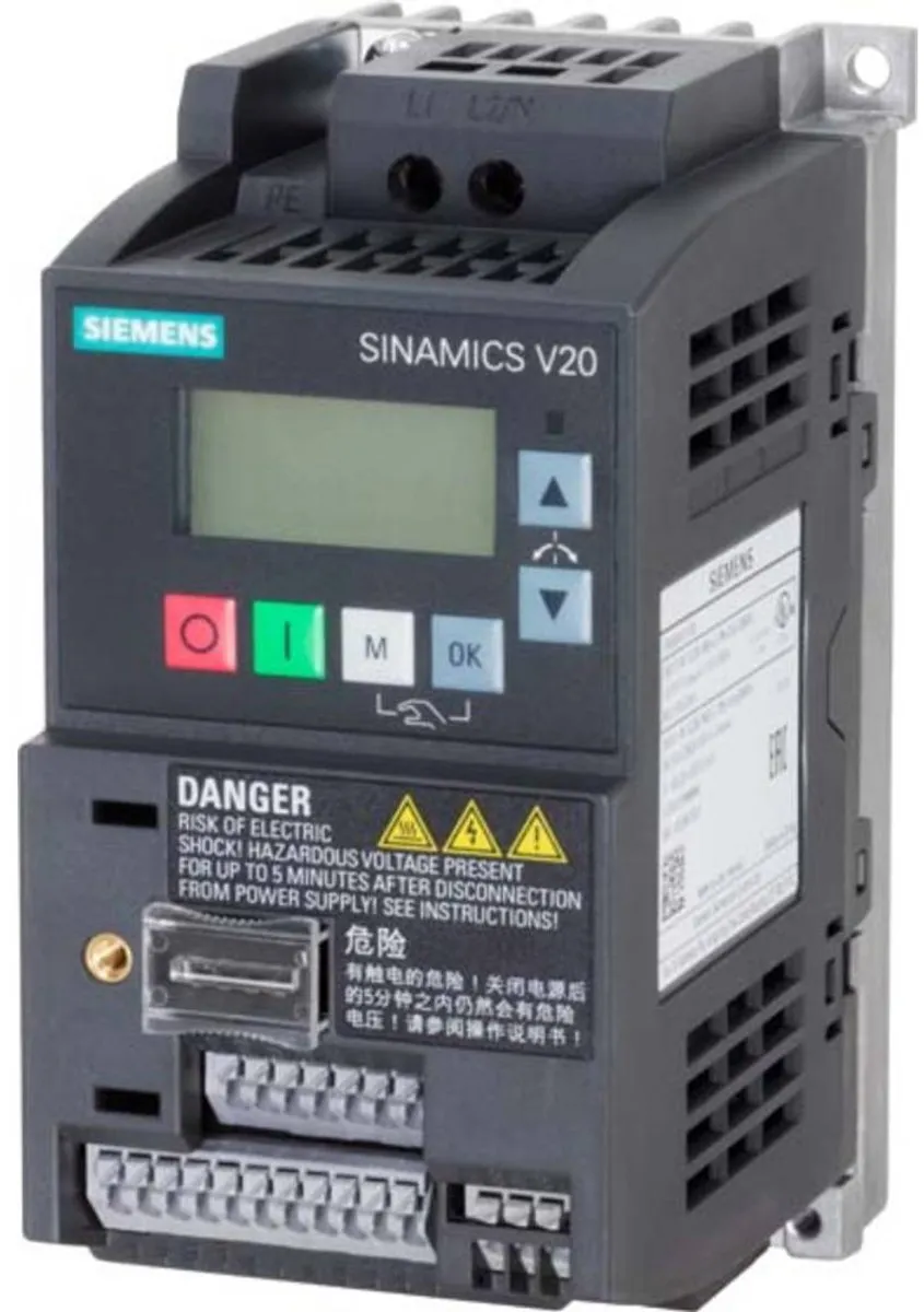 Siemens Frequentieregelaar 6SL3210-5BB12-5UV1 0.25kW