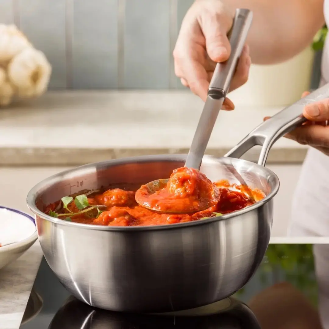 BK Maestro Triply RVS Sauteuse 20cm - Zilver