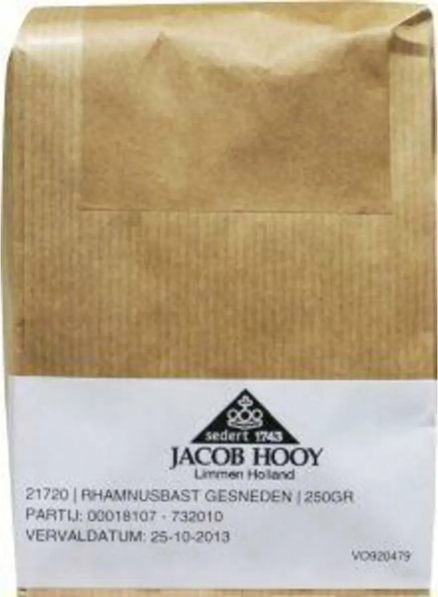 Jacob Hooy Rhamnusbast Gesneden 250g