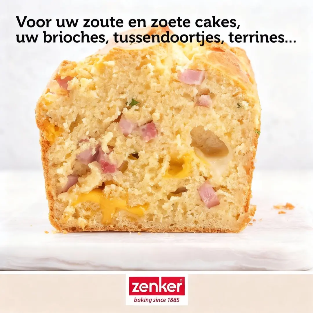 Zenker Cakevorm 30cm - Grijs