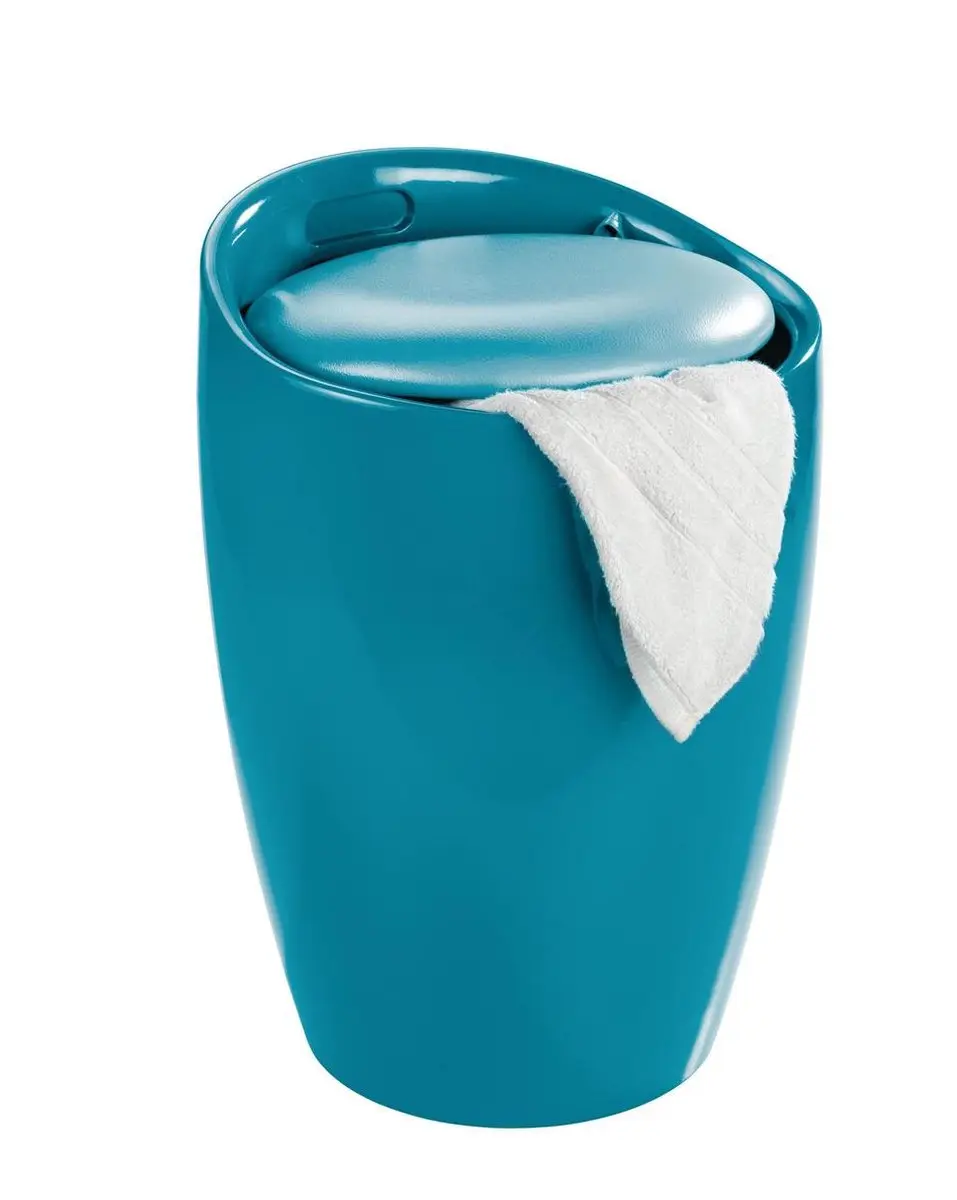 Wenko Candy Hocker 20L - Petrol Blauw