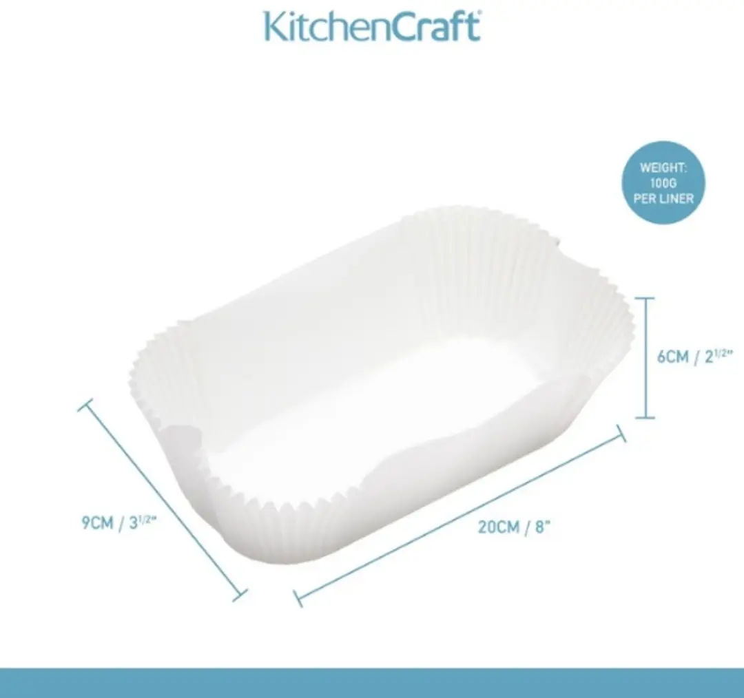 KitchenCraft Wegwerp Papieren Bakvormen 0.9L - 40 Stuks - afbeelding 4 van 6