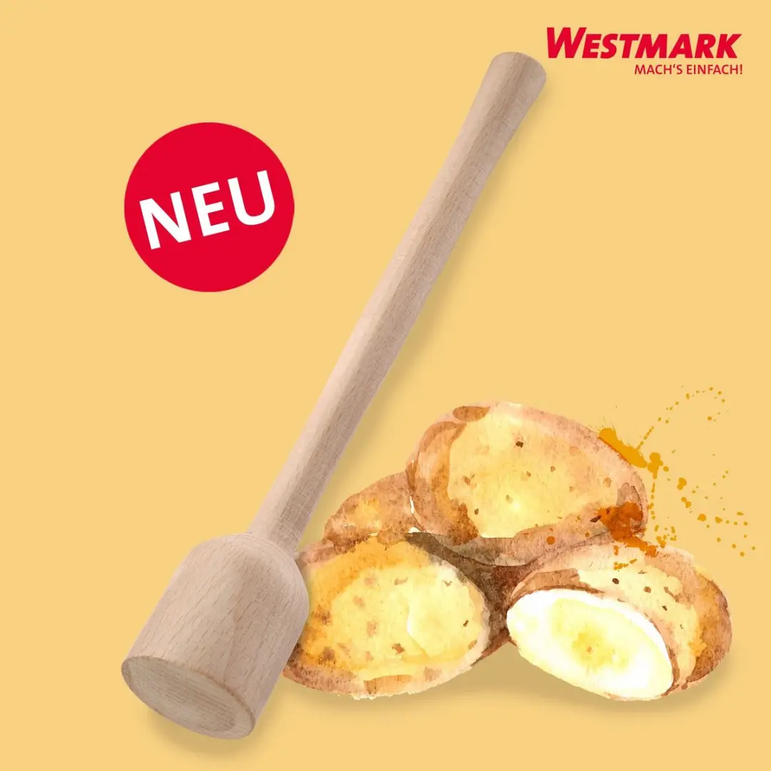 Westmark Aardappel- en Zuurkoolstamper - Beukenhout