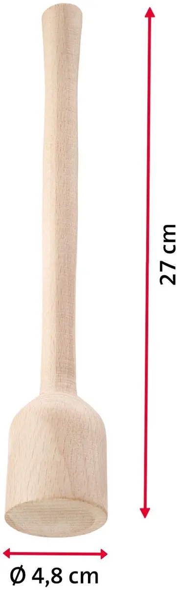 Westmark Aardappel- en Zuurkoolstamper - Beukenhout