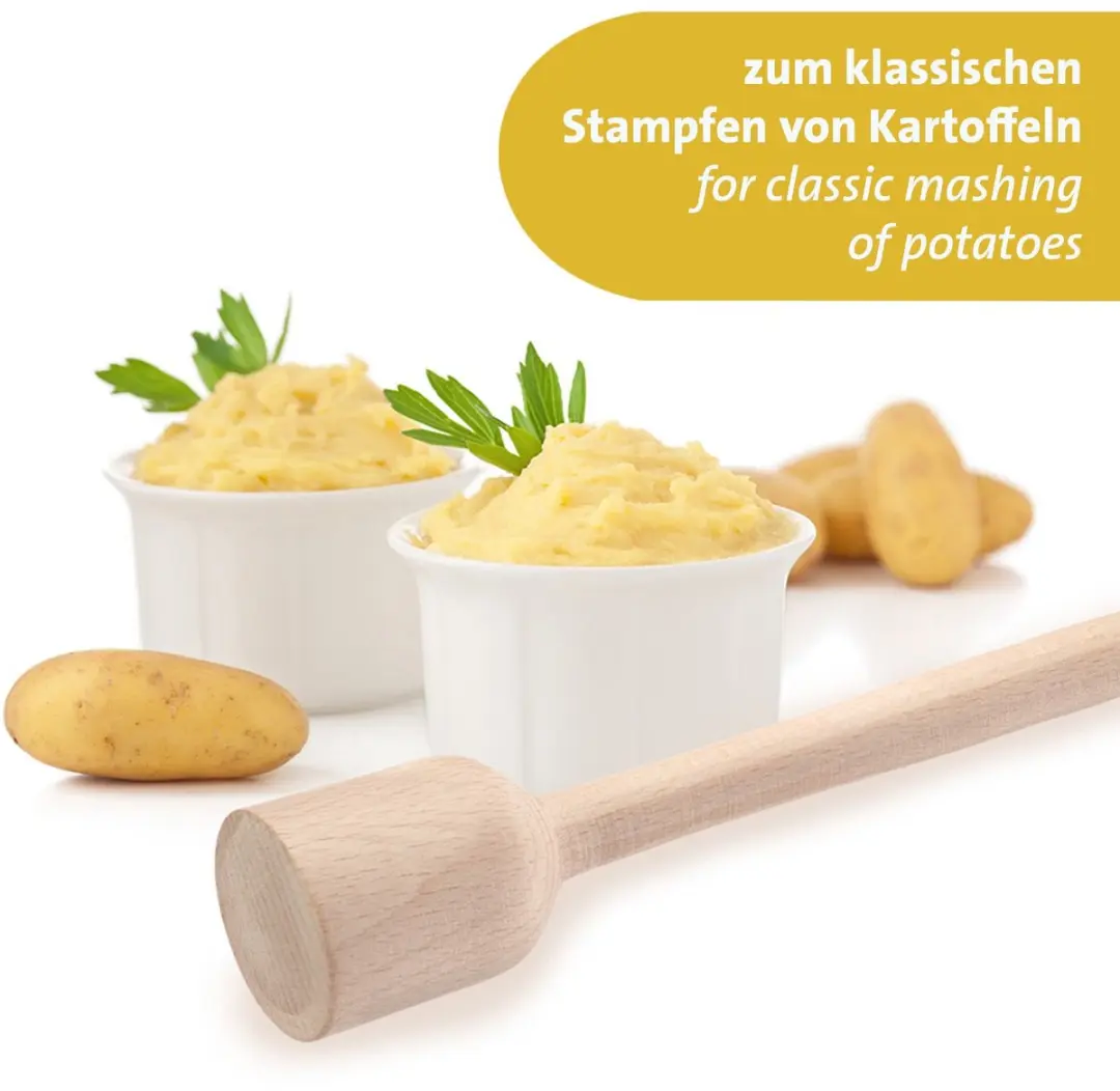 Westmark Aardappel- en Zuurkoolstamper - Beukenhout
