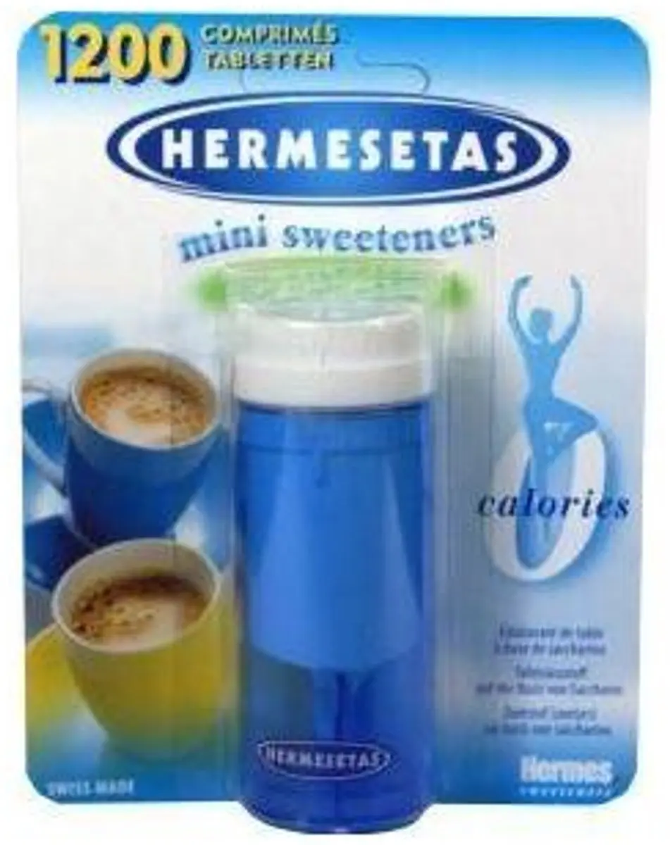 Hermesetas Zoetstof Blauw 1200 Stuks
