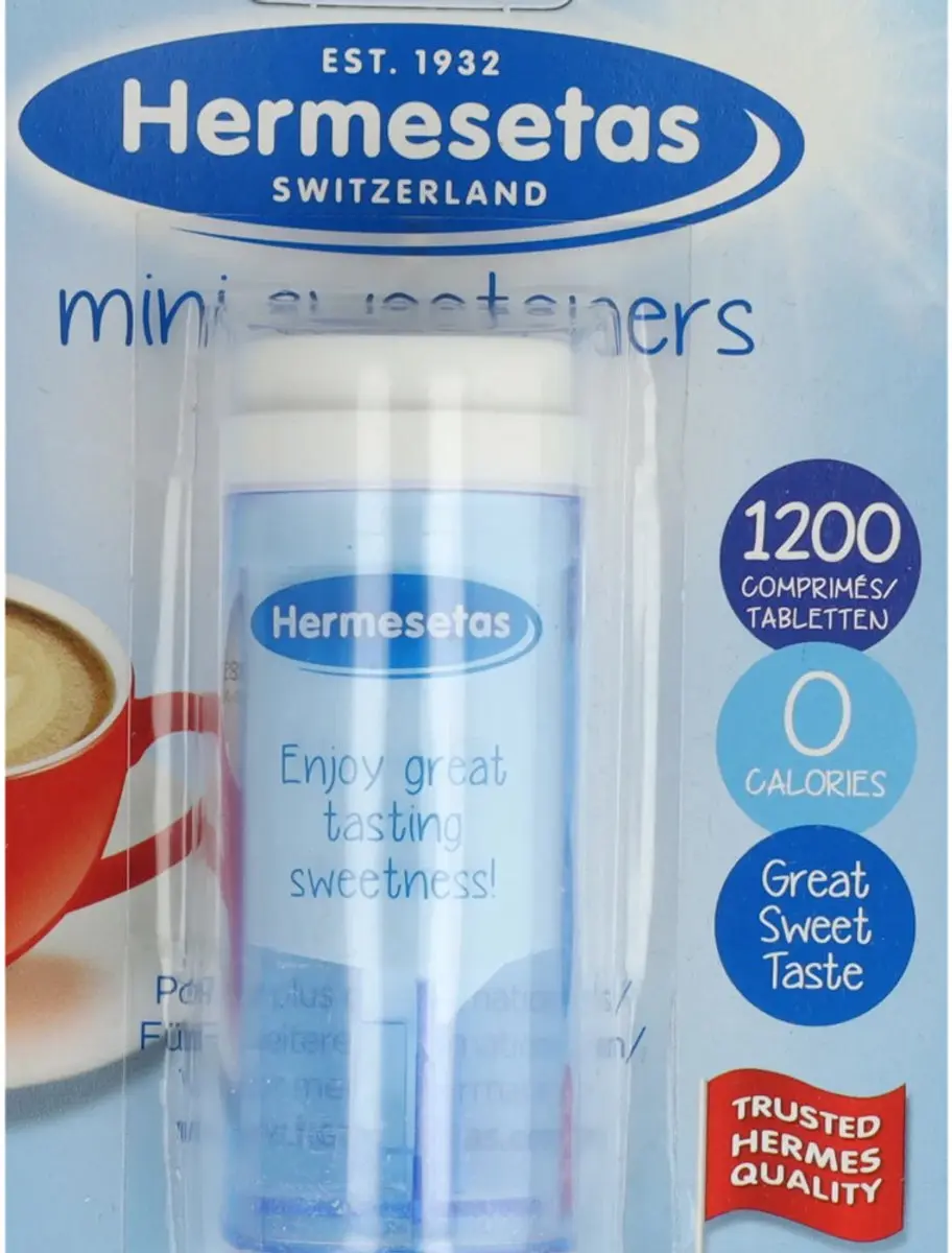 Hermesetas Zoetstof Blauw 1200 Stuks