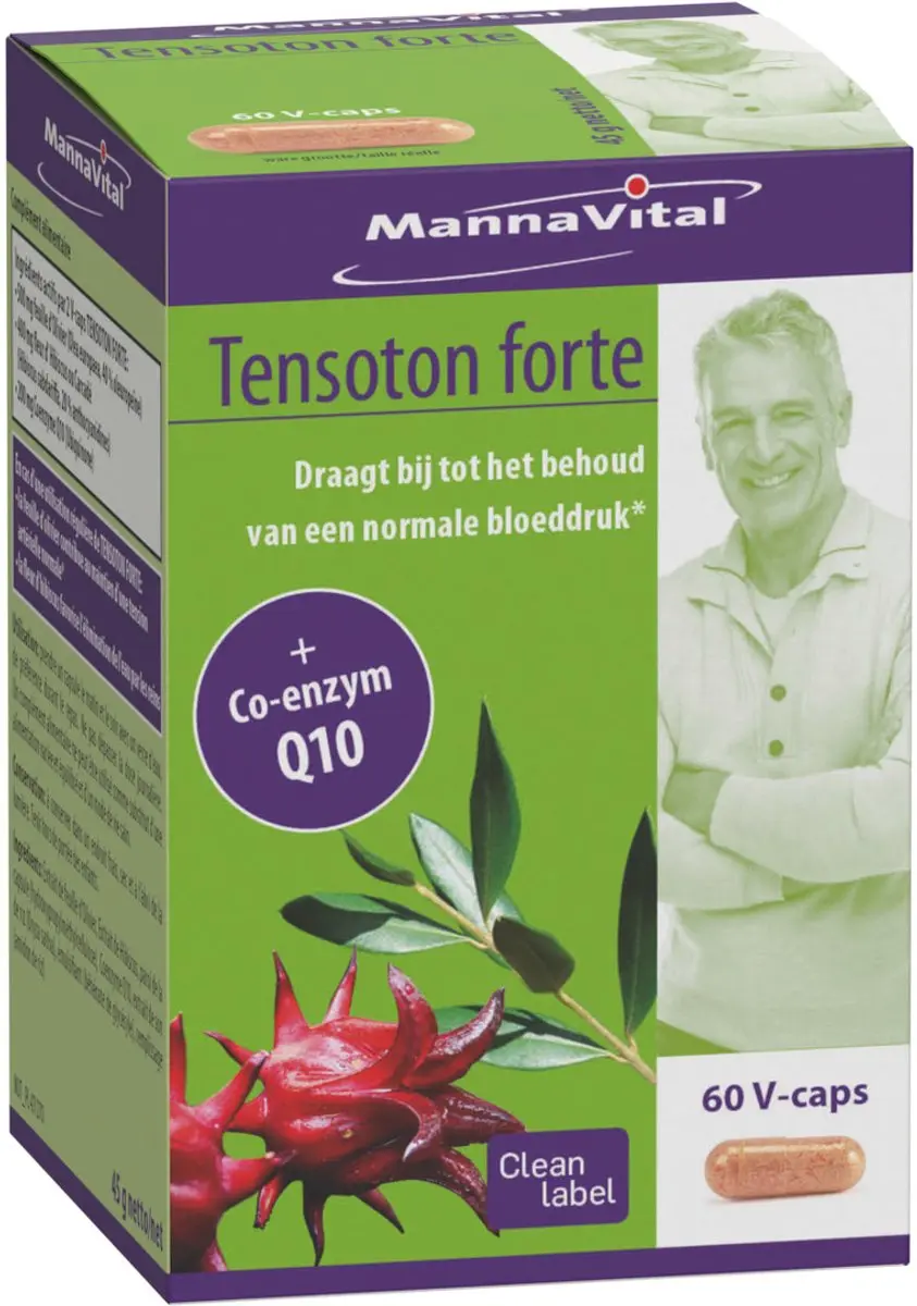 Mannavital Tensoton Forte 60 Vegetarische Capsules