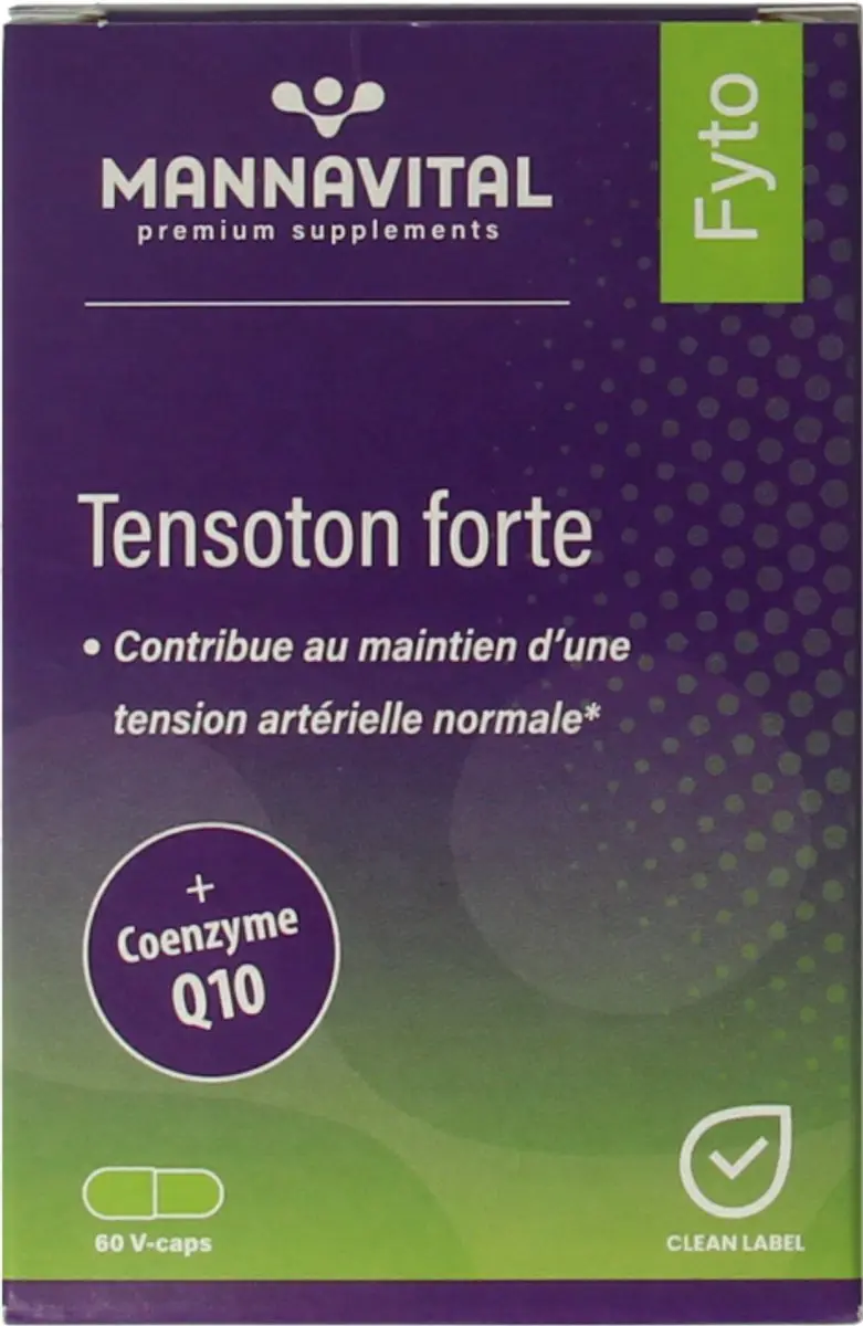 Mannavital Tensoton Forte 60 Vegetarische Capsules