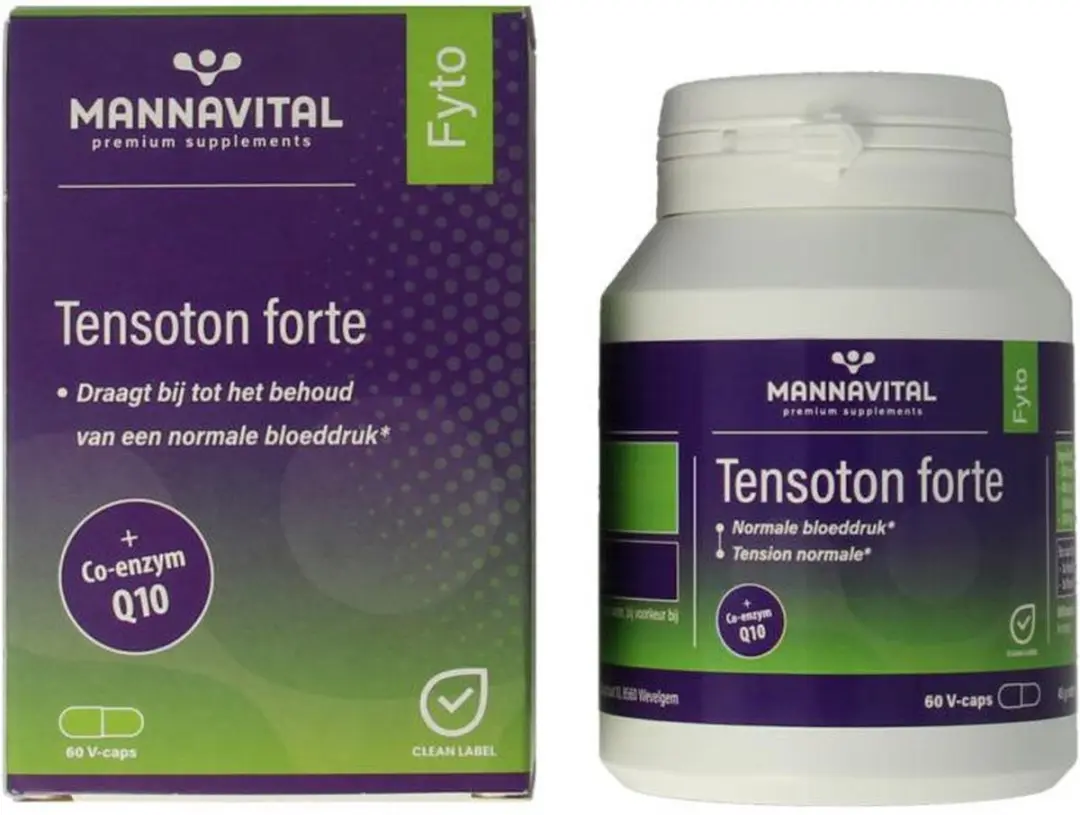 Mannavital Tensoton Forte 60 Vegetarische Capsules