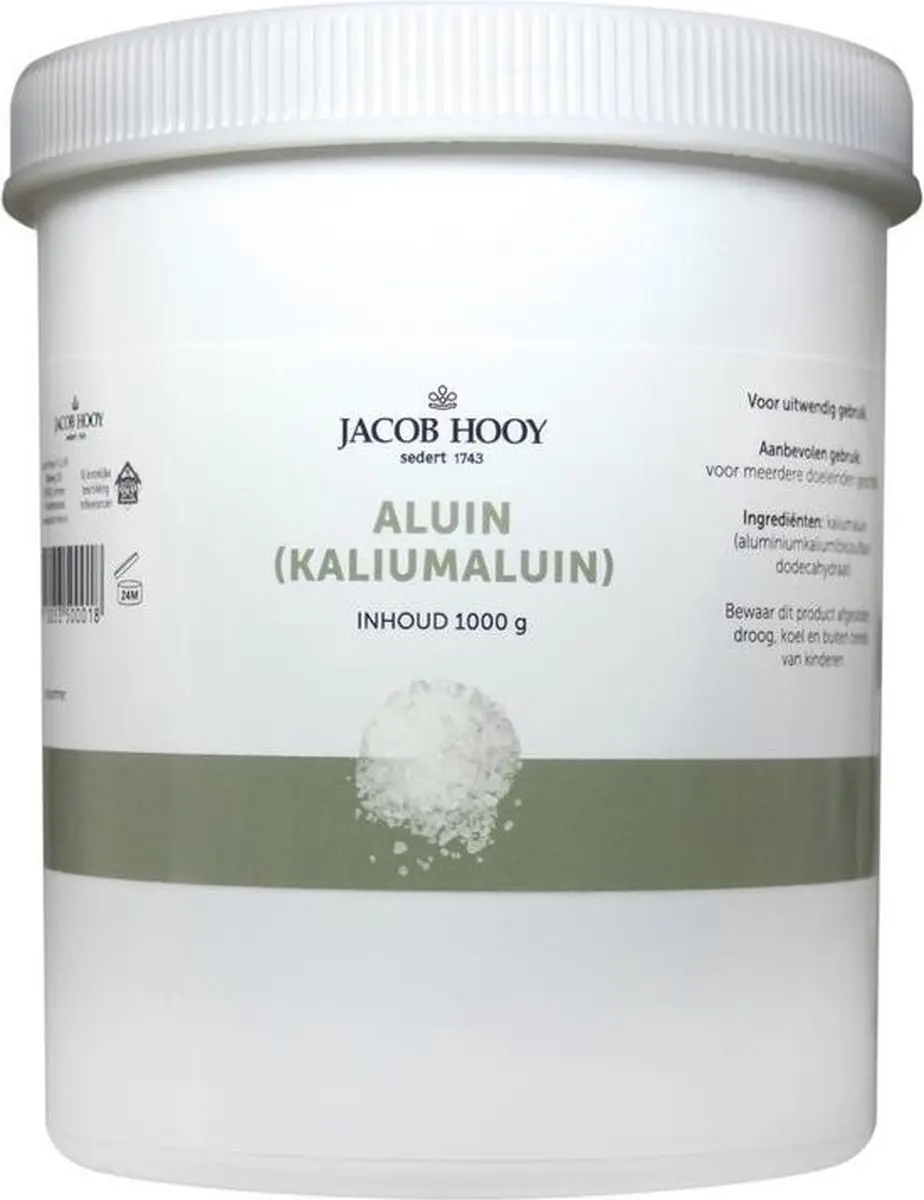 Jacob Hooy Aluin Kristal Pot 1 kg