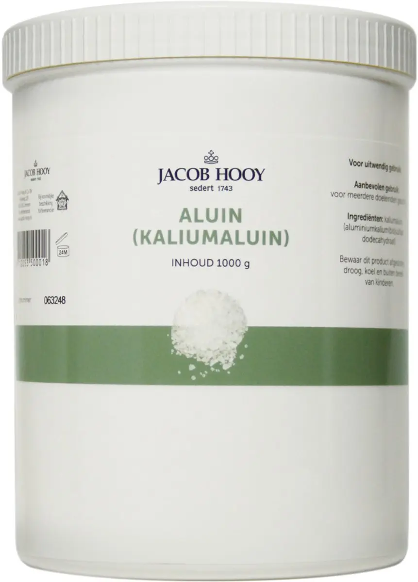 Jacob Hooy Aluin Kristal Pot 1 kg