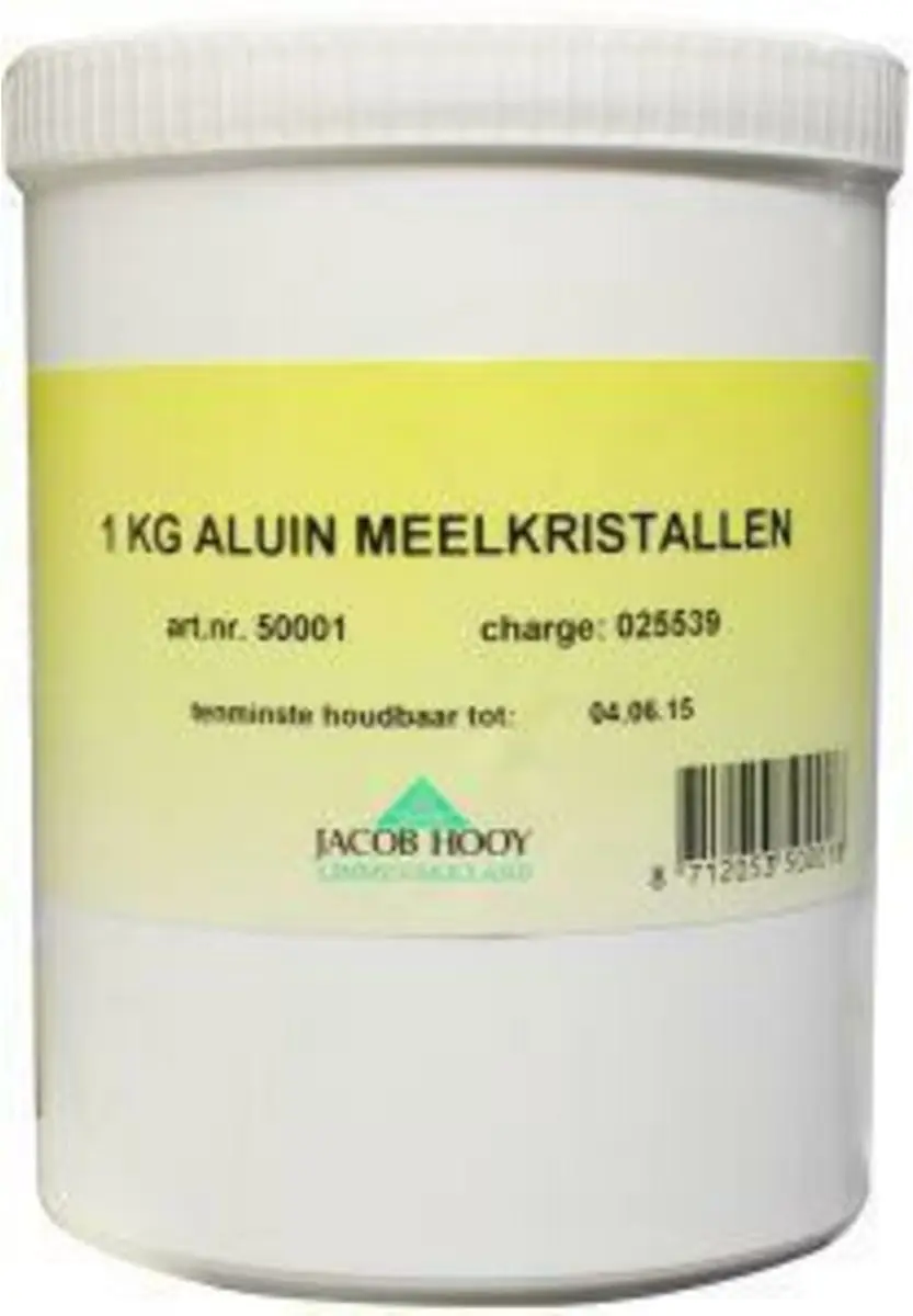 Jacob Hooy Aluin Kristal Pot 1 kg