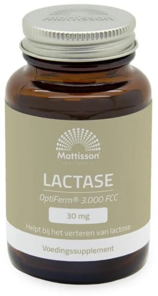 Mattisson Lactase OptiFerm 3000 FCC 90 Capsules