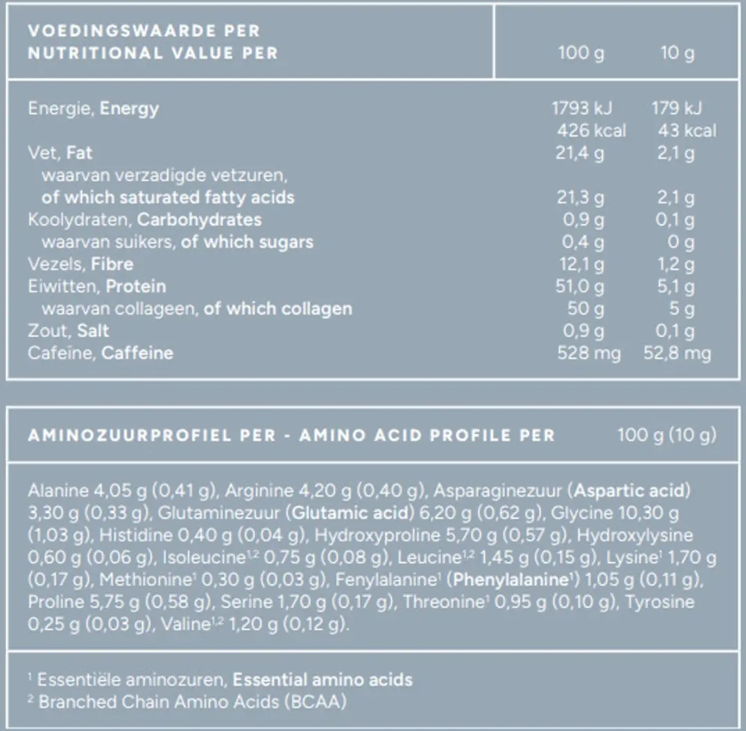 Mattisson Collageen Latte Peptan Type I - Cappuccino 180g