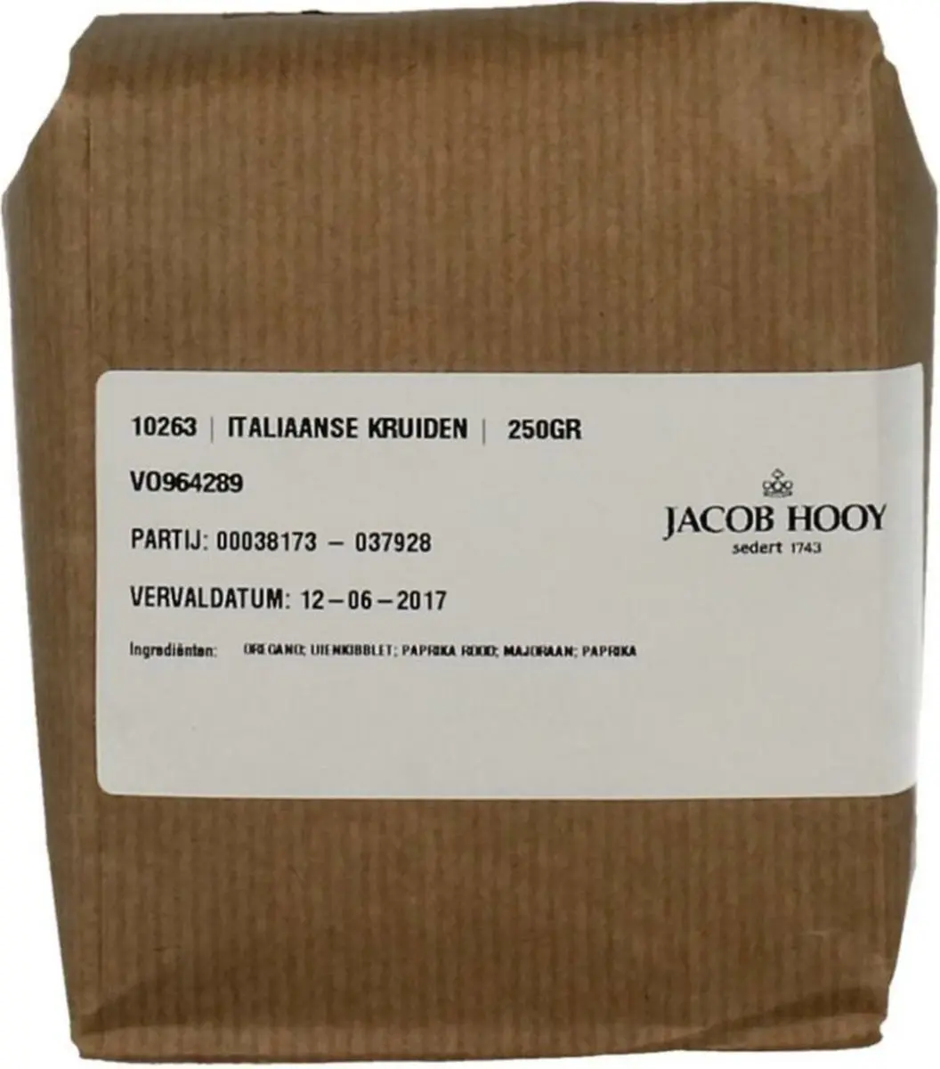 Jacob Hooy Italiaanse Kruiden 250g