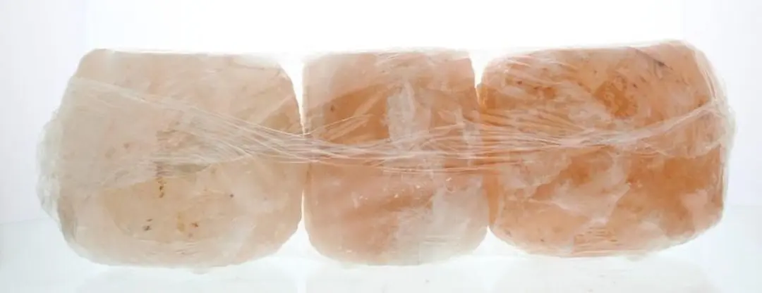 Esspo Himalayazout Theelicht - 3 Stuks Oranje
