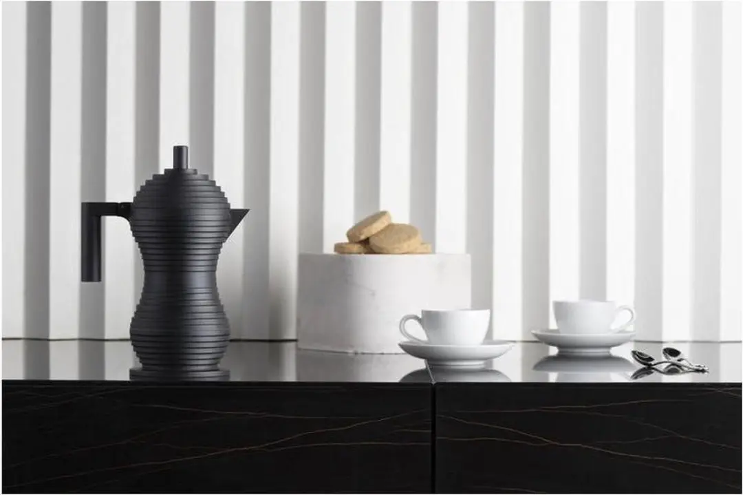 Alessi Pulcina Percolator MDL02/3BB - 3 Kopjes - Zwart