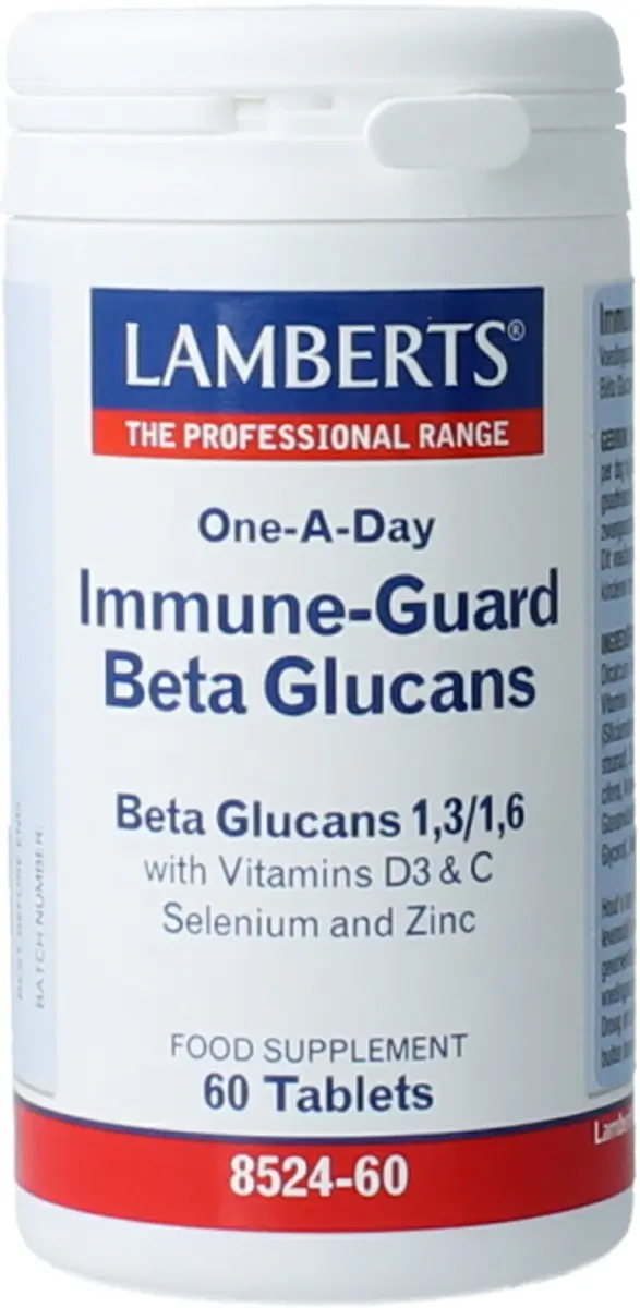 Lamberts Immune Guard Betaglucanen 60 Tabletten
