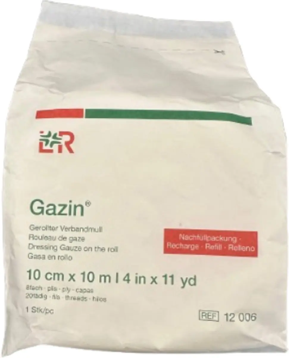Lohmann & Rauscher Gazin Verbandgaas 10cm x 10m