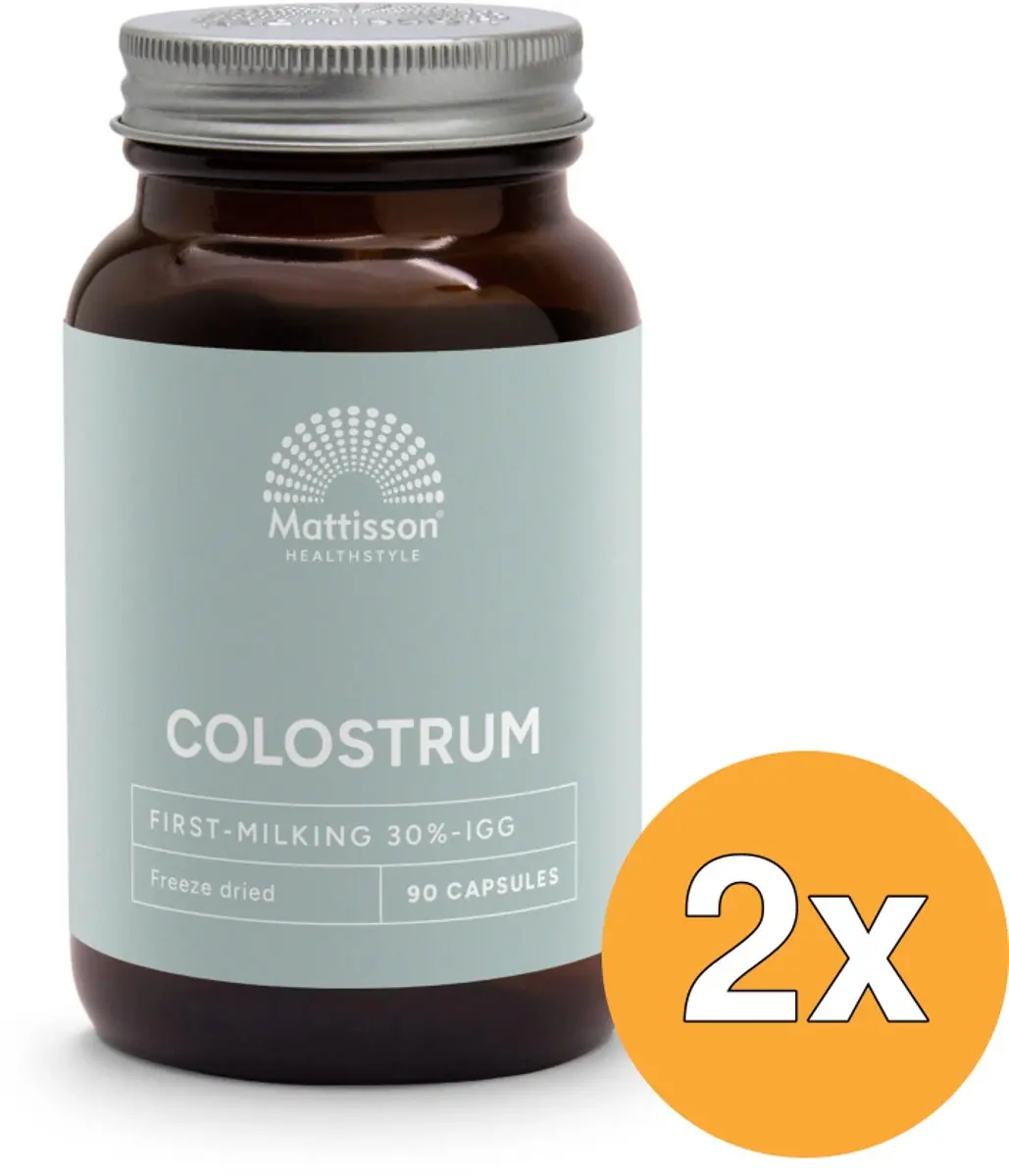 Mattisson Absolute Colostrum First-Milking 180 Capsules
