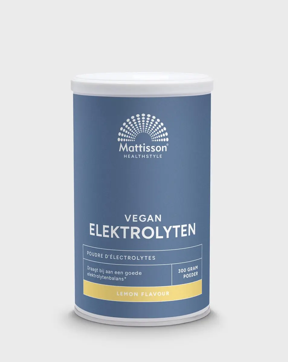 Mattisson Elektrolyten Poeder Lemon 300g