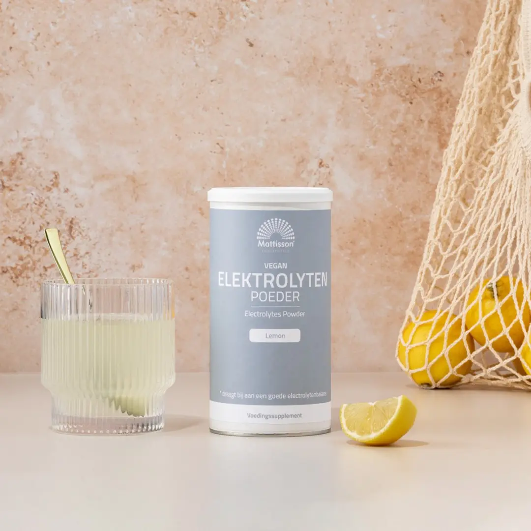 Mattisson Elektrolyten Poeder Lemon 300g