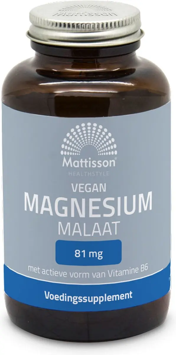 Mattisson Magnesium Malaat 81mg - 90 Capsules