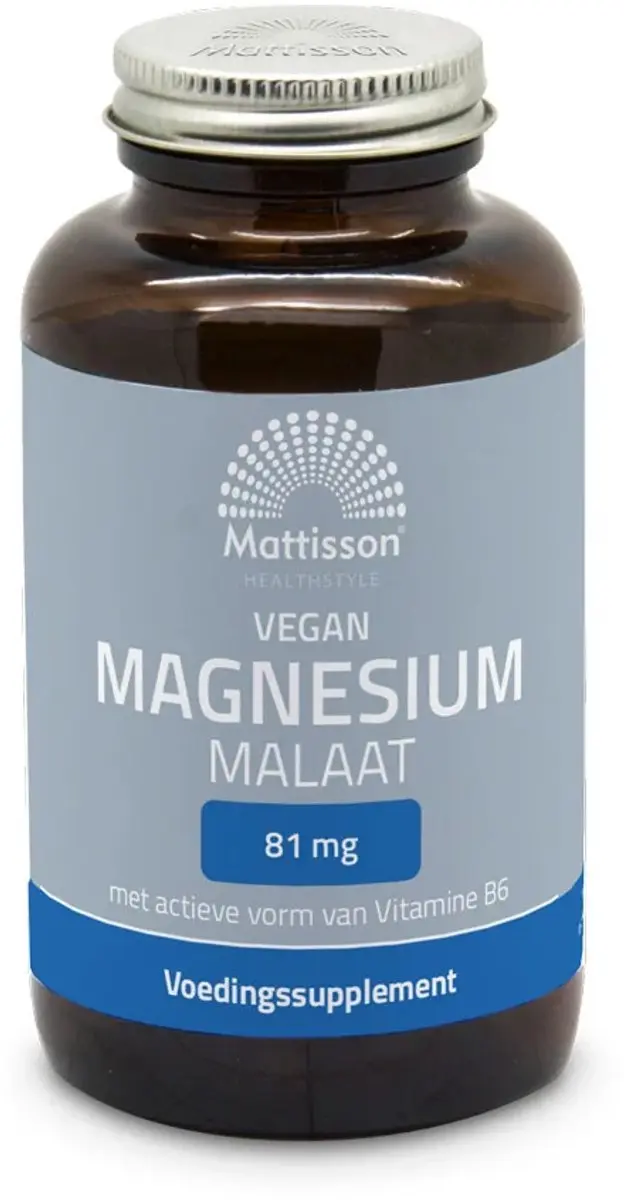 Mattisson Magnesium Malaat 81mg - 90 Capsules