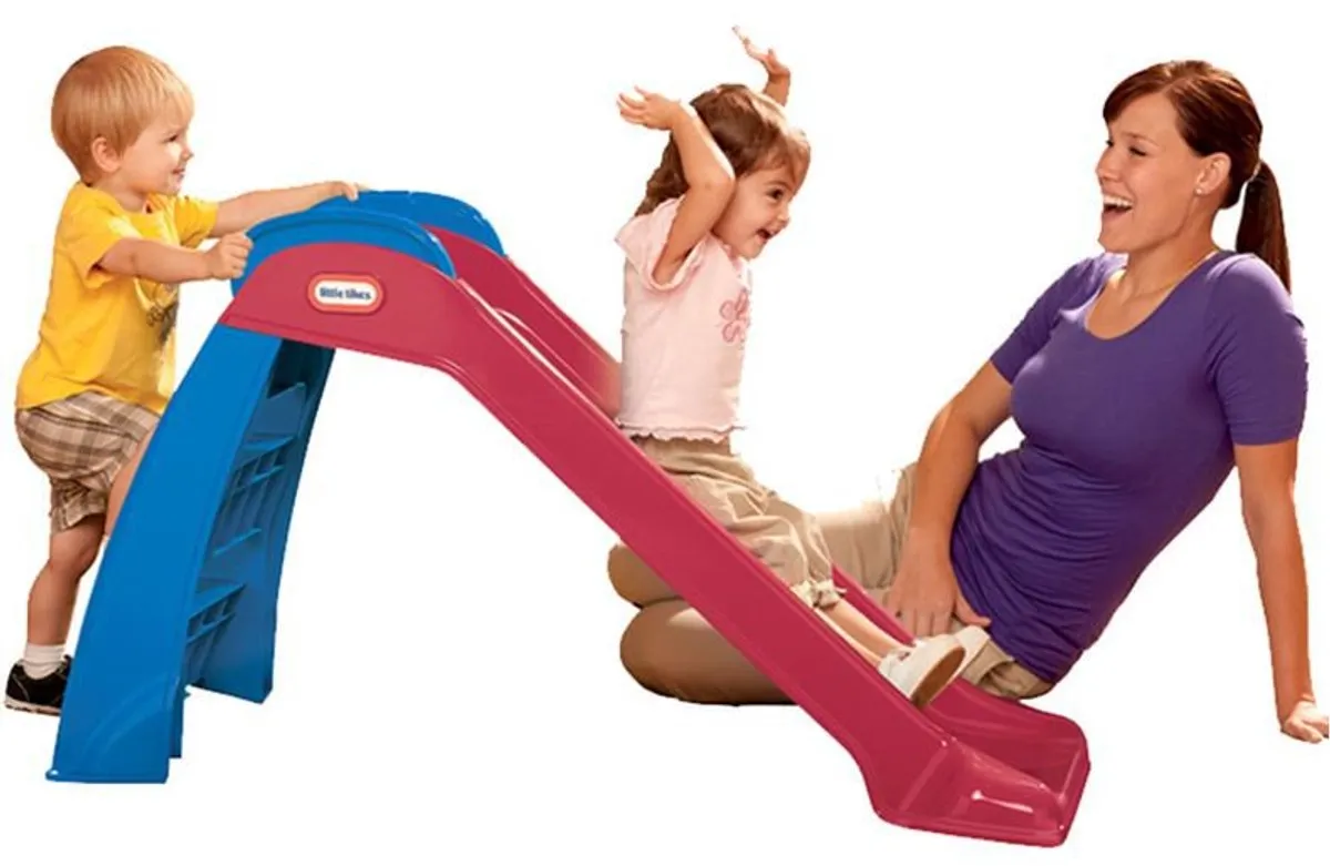Little Tikes First Slide Glijbaan - Rood/Blauw - afbeelding 4 van 5